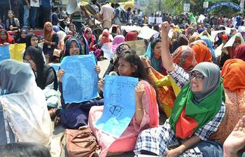 প্রতিবাদে উত্তাল সিলেট