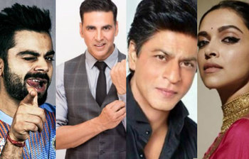 ২০১৮ সালের দামি ভারতীয় ১০ তারকা