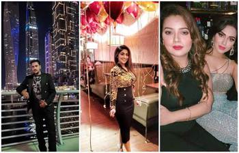 নতুন বছরকে যেভাবে বরণ করলেন তারকারা