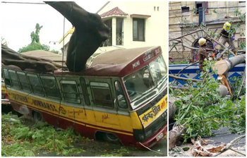 আম্ফান কলকাতার যেসব জায়াগায় ভয়ঙ্কর তাণ্ডব চালিয়েছে