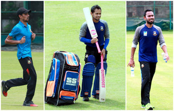 করোনার মাঝেই মাঠে মুশফিক মিঠুনরা