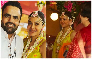 ছবিতে দেখুন কাজলের বিয়ে