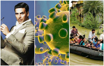 করোনা ছাড়াও যেসব দুর্যোগে কোটি কোটি দান করেছেন অক্ষয় কুমার