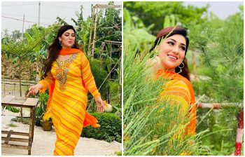 সবুজের মাঝে উচ্ছল অপু