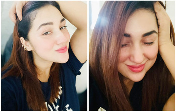 সেলফিতে দেখা দিলেন অপু বিশ্বাস