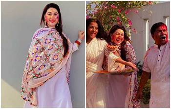 হোলির রঙে রাঙা অপু