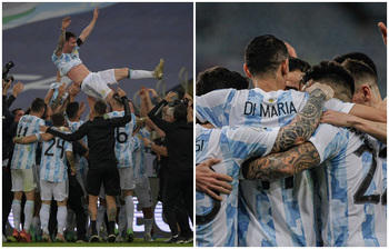 ছবিতে দেখুন আর্জেন্টিনার বিজয়ের আনন্দ