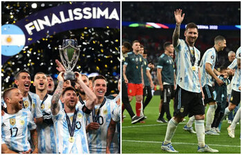 ছবিতে দেখুন আর্জেন্টিনার জয়ের মুহূর্ত