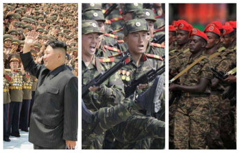 যেসব দেশে সেনাবাহিনীতে যোগ দেওয়া বাধ্যতামূলক