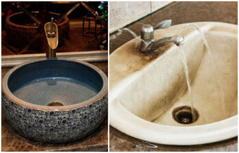 বেসিনের কঠিন ময়লা পরিষ্কার করবেন যেভাবে