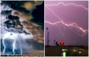 বৃষ্টির সঙ্গে বজ্রপাত হলে যা করবেন