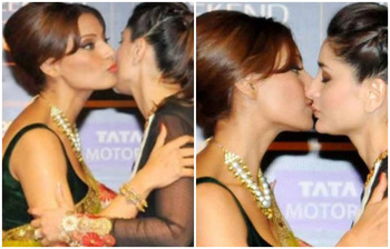যেকারণে কারিনা-বিপাশার চুম্বন ভাইরাল