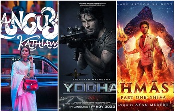 ২০২২ সালে বলিউডে যেসব ছবি মুক্তি পাচ্ছে