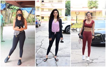 ব্যায়ামের পোশাকে বলিউডের নায়িকারা