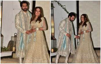 ছবিতে দেখুন বরুণ-নাতাশার বিয়ের সাজ