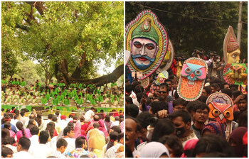 বর্ষবরণে প্রাণের উচ্ছ্বাস