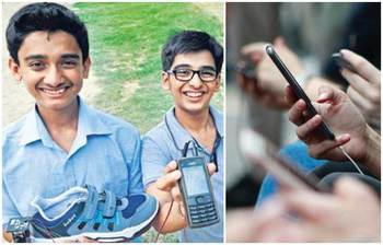 জুতা দিয়ে চার্জ হবে মোবাইল ফোন