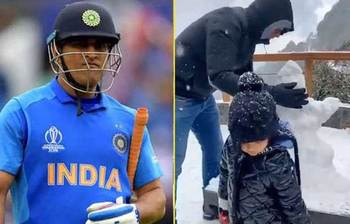 ক্রিকেট থেকে দূরে গিয়ে ধোনি যা করছেন