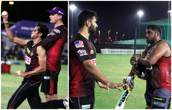 তীব্র গরমের মাঝেও আবুধাবিতে কেকেআরের প্রস্তুতি