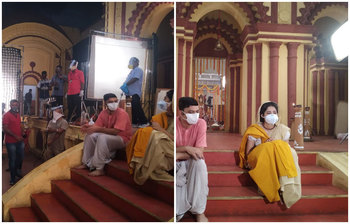 করোনার মাঝেও যেভাবে নাটকের শুটিং হচ্ছে