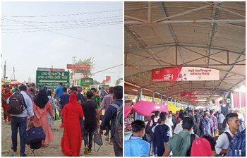 ঈদে বাড়ি ফেরার আনন্দ