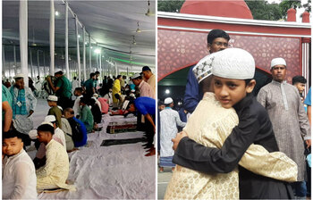 জাতীয় ঈদগাহে ঈদের জামাত