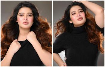 নজর কেড়েছেন এনা সাহা