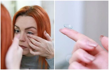 কনট্যাক্ট লেন্স পরে চোখের মেকআপ নেবেন যেভাবে