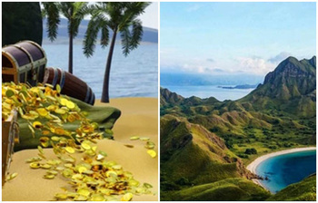 স্বর্ণের দ্বীপের সন্ধান পেলেন জেলেরা