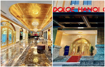 বিশ্বের প্রথম সোনায় মোড়ানো হোটেল