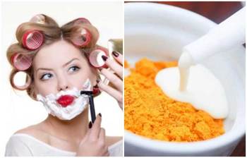 মুখের অতিরিক্ত লোম দূর করার সহজ উপায়