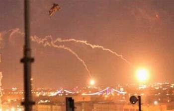 মার্কিন ঘাঁটিতে ইরানের ভয়াবহ হামলার ছবি