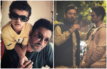 ইরফানের ছেলেরা বাবার সাথে অদেখা ছবি পোস্ট করলেন