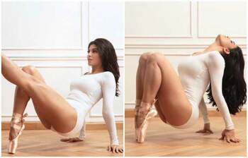 নাচের ছবিতে ভাইরাল জ্যাকুলিন