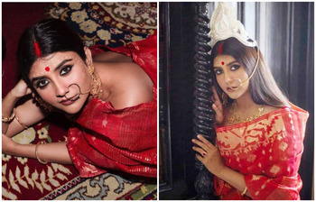 কনের সাজে পার্নো মিত্র