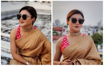 রোদ চশমায় জয়া