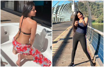 আবারো সোশ্যাল মিডিয়ায় উত্তাপ ছড়াচ্ছেন মোনালিসা বৌদি