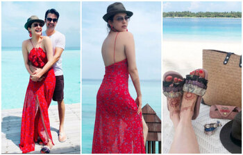 হানিমুনে যেভাবে সময় কাটাচ্ছেন কাজল