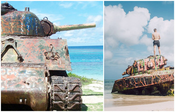 সমুদ্রের দিকে তাক করা শতবর্ষী কামানটি যেভাবে এলো