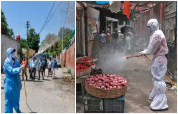 করোনা সংক্রমণ রোধে রাসায়নিক স্প্রে যে ভয়ঙ্কর ক্ষতি করছে