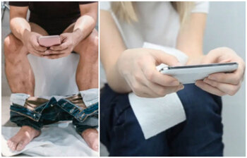 টয়লেটে মোবাইল ব্যবহার করলে কী হয়?