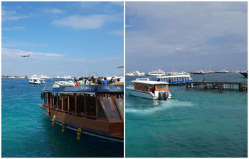 সৌন্দর্যের টানে মালদ্বীপে ছুটে আসেন পর্যটকরা