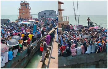 পদ্মায় ৩ হাজার যাত্রীর মুখে হাসি ফোটালো যমুনা