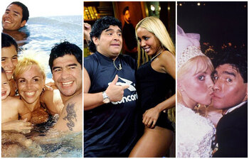 ছবিতে দেখুন ম্যারাডোনার দুর্লভ কিছু মুহূর্ত