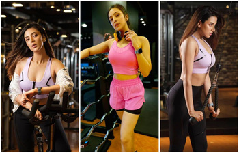 অবসরে ব্যায়াম করছেন মিম