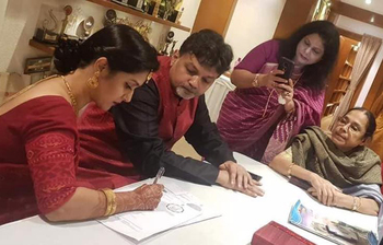 মিথিলা-সৃজিতের বিয়ের অদেখা কিছু মুহূর্ত