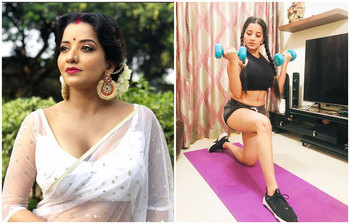 লকডাউনে শরীরচর্চায় ভাইরাল ঝুমা বউদি