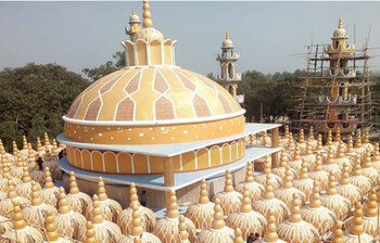 বিশ্বের সবচেয়ে উঁচু মিনারের মসজিদ বাংলাদেশে