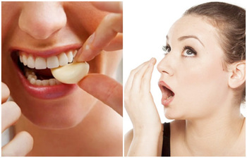 যেসব খাবার থেকে মুখের দুর্গন্ধ সৃষ্টি হয়