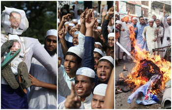 মহানবীর ব্যঙ্গচিত্র প্রচারে ফ্রান্সের পণ্য বর্জনের ডাক